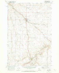 Download a high-resolution, GPS-compatible USGS topo map for Wasco, OR (1973 edition)