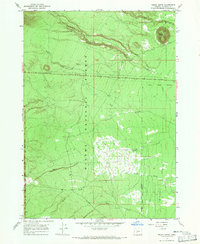 Download a high-resolution, GPS-compatible USGS topo map for Welch Butte, OR (1971 edition)
