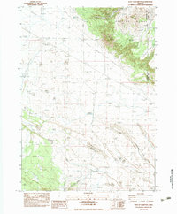 Download a high-resolution, GPS-compatible USGS topo map for West of Hampton, OR (1983 edition)
