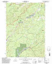 Download a high-resolution, GPS-compatible USGS topo map for Whistler Point, OR (1997 edition)