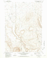 Download a high-resolution, GPS-compatible USGS topo map for Whitehorse Ranch, OR (1982 edition)