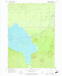 Download a high-resolution, GPS-compatible USGS topo map for Wickiup Dam, OR (1978 edition)