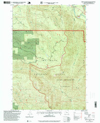Download a high-resolution, GPS-compatible USGS topo map for Wildcat Mountain, OR (1999 edition)
