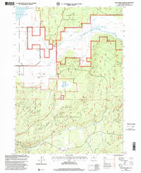 Download a high-resolution, GPS-compatible USGS topo map for Wildhorse Ridge, OR (2000 edition)