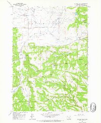 Download a high-resolution, GPS-compatible USGS topo map for Williams Prairie, OR (1967 edition)