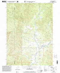 Download a high-resolution, GPS-compatible USGS topo map for Wimer, OR (1999 edition)