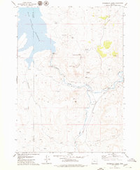 preview thumbnail of historical topo map of Malheur County, OR in 1979