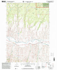 Download a high-resolution, GPS-compatible USGS topo map for Wolfinger Butte, OR (2000 edition)