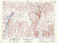 Download a high-resolution, GPS-compatible USGS topo map for Adel, OR (1957 edition)