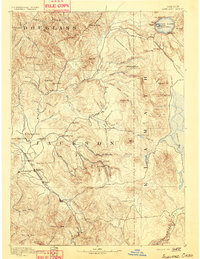 1891 Map of Ashland