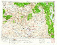 preview thumbnail of historical topo map of Baker County, OR in 1955