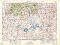 1958 Map of Burns