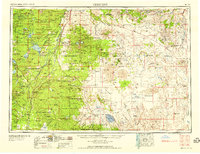 Download a high-resolution, GPS-compatible USGS topo map for Crescent, OR (1958 edition)