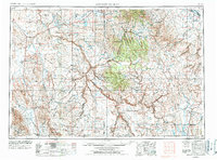 Download a high-resolution, GPS-compatible USGS topo map for Jordan Valley, OR (1978 edition)