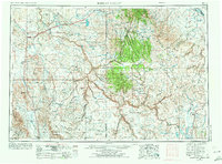 Download a high-resolution, GPS-compatible USGS topo map for Jordan Valley, OR (1973 edition)