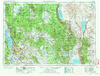 Download a high-resolution, GPS-compatible USGS topo map for Klamath Falls, OR (1972 edition)