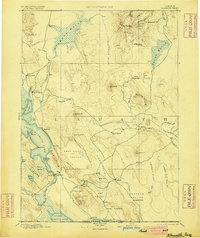 1894 Map of Altamont, OR, 1900 Print