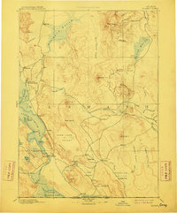 1894 Map of Altamont, OR, 1910 Print