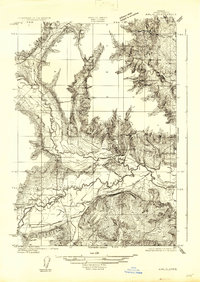 Download a high-resolution, GPS-compatible USGS topo map for Airlie, OR (1922 edition)