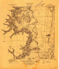 1911 Map of Benton County, OR