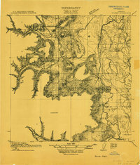 1911 Map of Alpine, OR