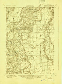preview thumbnail of historical topo map of Linn County, OR in 1913