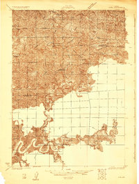 Download a high-resolution, GPS-compatible USGS topo map for Earl, OR (1919 edition)