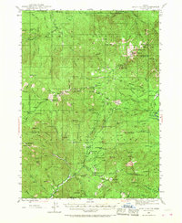 Download a high-resolution, GPS-compatible USGS topo map for Abbott Butte, OR (1968 edition)