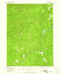 Download a high-resolution, GPS-compatible USGS topo map for Agness, OR (1960 edition)