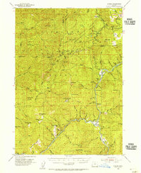 Download a high-resolution, GPS-compatible USGS topo map for Agness, OR (1956 edition)