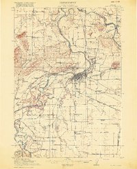 1916 Map of Albany