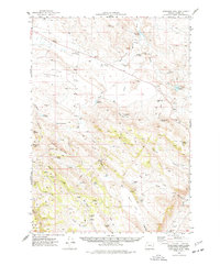 Download a high-resolution, GPS-compatible USGS topo map for Anderson Mtn, OR (1977 edition)