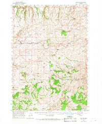 Download a high-resolution, GPS-compatible USGS topo map for Antelope, OR (1968 edition)