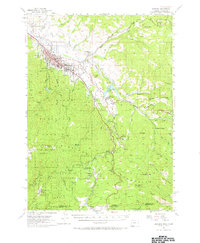 Download a high-resolution, GPS-compatible USGS topo map for Ashland, OR (1971 edition)