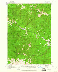 Download a high-resolution, GPS-compatible USGS topo map for Bates, OR (1960 edition)
