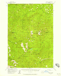 Download a high-resolution, GPS-compatible USGS topo map for Battle Ax, OR (1958 edition)