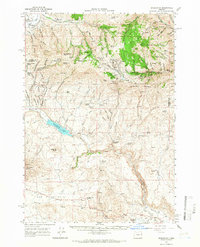 preview thumbnail of historical topo map of Malheur County, OR in 1964