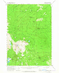 Download a high-resolution, GPS-compatible USGS topo map for Broken Top, OR (1965 edition)