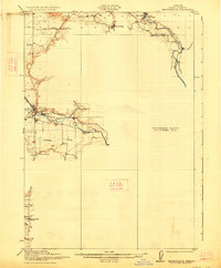 Download a high-resolution, GPS-compatible USGS topo map for Brownsville, OR (1927 edition)