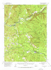 Download a high-resolution, GPS-compatible USGS topo map for Butte Falls, OR (1963 edition)
