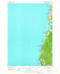 Download a high-resolution, GPS-compatible USGS topo map for Cape Foulweather, OR (1967 edition)