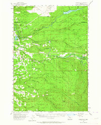 Download a high-resolution, GPS-compatible USGS topo map for Cherryville, OR (1964 edition)