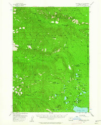 Download a high-resolution, GPS-compatible USGS topo map for Chucksney Mtn, OR (1962 edition)