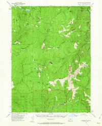 Download a high-resolution, GPS-compatible USGS topo map for Collier Butte, OR (1962 edition)