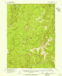 Download a high-resolution, GPS-compatible USGS topo map for Collier Butte, OR (1956 edition)