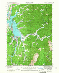 Download a high-resolution, GPS-compatible USGS topo map for Coos Bay, OR (1967 edition)