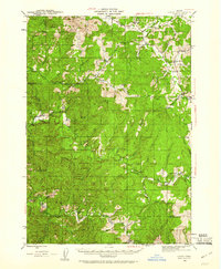 Download a high-resolution, GPS-compatible USGS topo map for Crow, OR (1960 edition)