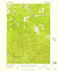 Download a high-resolution, GPS-compatible USGS topo map for Culp Creek, OR (1957 edition)