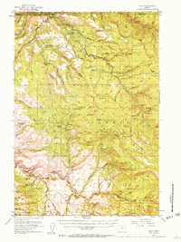 Download a high-resolution, GPS-compatible USGS topo map for Dale, OR (1958 edition)
