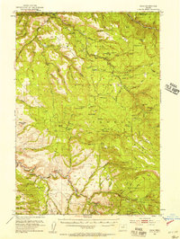 Download a high-resolution, GPS-compatible USGS topo map for Dale, OR (1958 edition)